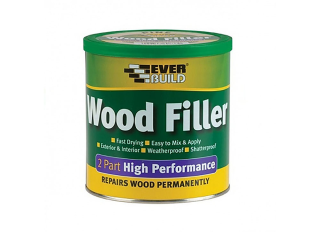 Everbuild Medium Stainable 2 Part Wood Filler 500g