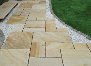 Global Stone Sandstone Paving Mint 570x432mm