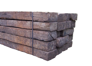 Secondhand Treated Softwood Railway Sleeper  (Romsey Reclamation) 10x6