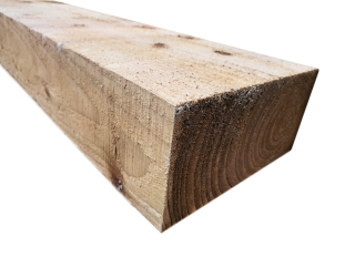 SOFTWOOD GREEN TREATED SLEEPER 2400MM X 195MM X 95MM