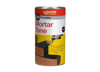 Everbuild 208 Pow Mortar Tone Black 1kg