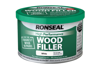 Ronseal High Performance Wood Filler White 275g