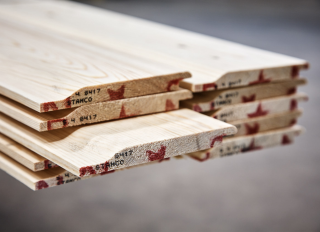 14x119mm (Nom 19x125mm) Redwood Shiplap Rebated Vth FSC