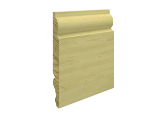 20x144mm (Nom 25x150mm) Redwood Dual Skirt Torus Ogee Vth Ex50mm FSC