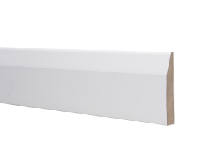 18x144mm Primed MDF Cham Skirting 4.4m FSC